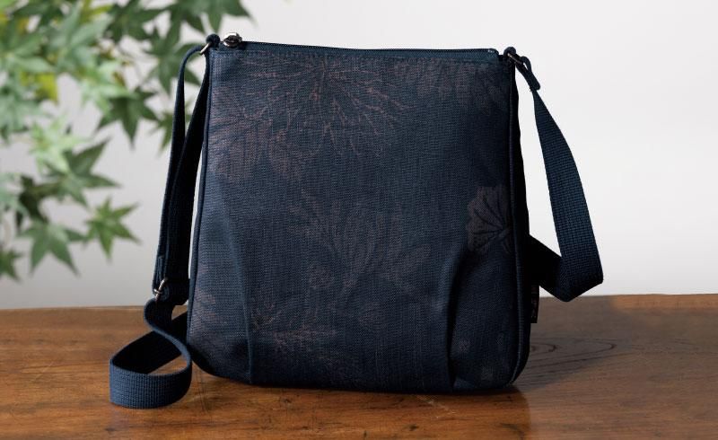 柿渋染め 京帆布ショルダーバッグ - 冷え対策にあったか靴下