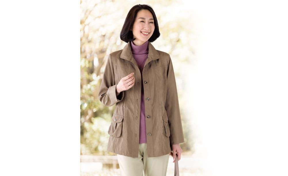 裏プリントデザインジャケット 通常価格6578円→5849円 - 冷え対策に