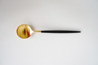 Dessert  spoon /  GOA black-mat gold | Cutipol
