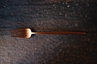 Dinner fork /  MOON Amber Gold | Cutipol