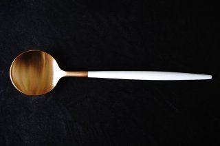 Table spoon /  GOA white mat gold | Cutipol