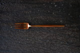 Dessert fork /  MOON Amber Gold | Cutipol