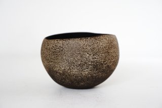 Sabi Urushi Bowl (丸・濃灰）| 藤本健