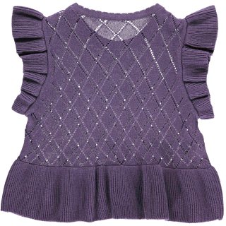<img class='new_mark_img1' src='https://img.shop-pro.jp/img/new/icons7.gif' style='border:none;display:inline;margin:0px;padding:0px;width:auto;' />Knit frill vest