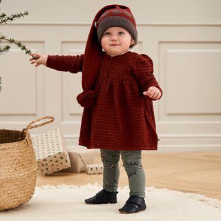 <img class='new_mark_img1' src='https://img.shop-pro.jp/img/new/icons7.gif' style='border:none;display:inline;margin:0px;padding:0px;width:auto;' />Knit scallop long sleeve dress baby