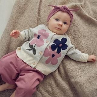 <img class='new_mark_img1' src='https://img.shop-pro.jp/img/new/icons7.gif' style='border:none;display:inline;margin:0px;padding:0px;width:auto;' />Zinna knit cardigan baby