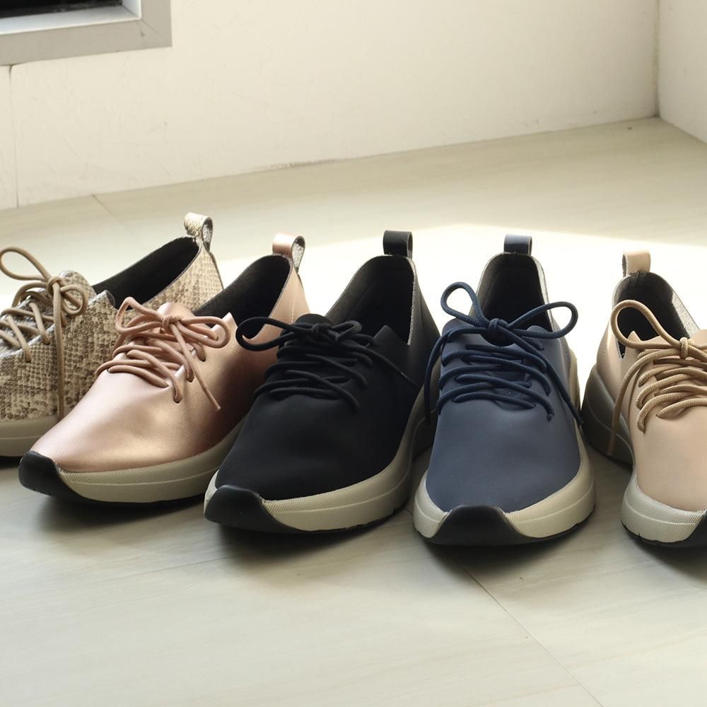 newmo 厚底ストレッチスニーカー newmo 厚底ストレッチスニーカー