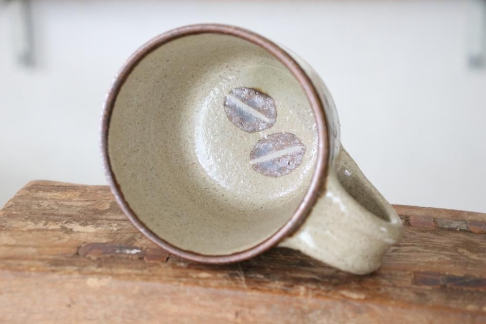 工房十鶴 / マグ コーヒー豆 白 - mofgmona traveling shop online