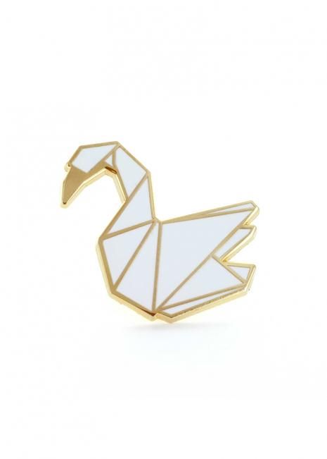 SWAN PIN BADGE