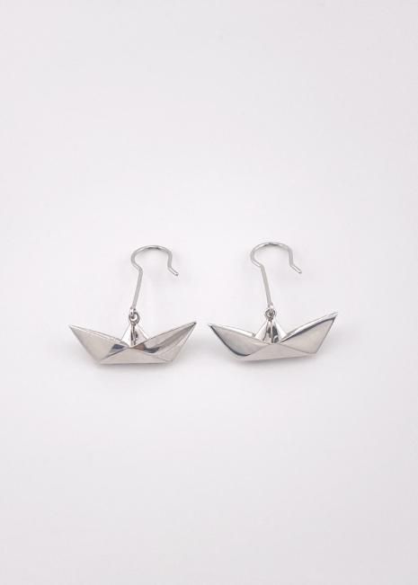 SIVER BOAT ピアス(フックタイプ）