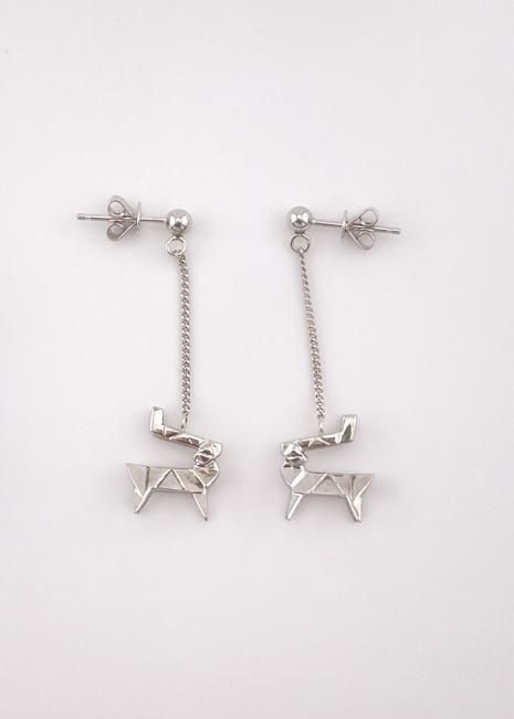 SIVER DEER ピアス