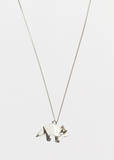 TRICERATOPS SILVER PENDANT