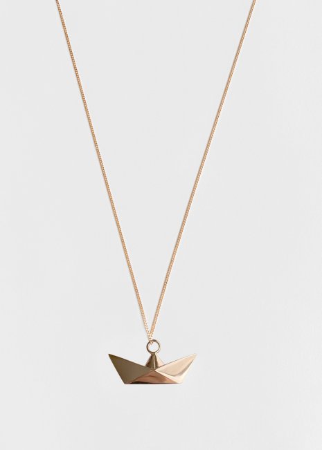 BOAT ROSEGOLD PENDANT