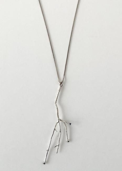 定価4.5万　mirit weinstock シルバーネックレス Mirit Weinstock/ミリット ウェインストック】小枝シルバー