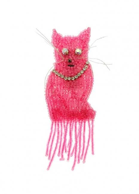 neon pink cat ֥