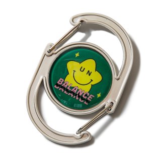 Star Carabiner(Green)<img class='new_mark_img2' src='https://img.shop-pro.jp/img/new/icons6.gif' style='border:none;display:inline;margin:0px;padding:0px;width:auto;' />