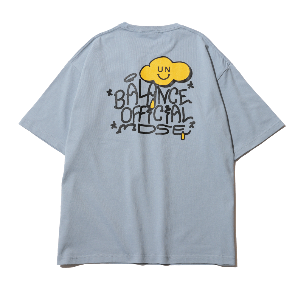【関税込み】Solid Homme ブルー Cloud Tシャツ Cloud Tee (Blue) - U/B STORE