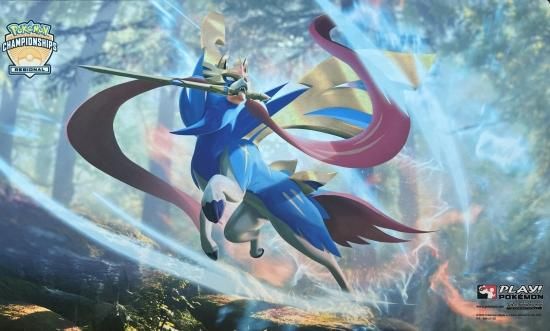 ポケモンカードゲーム 値下げ可能 海外限定 ポケモンプレイマット ザシアン