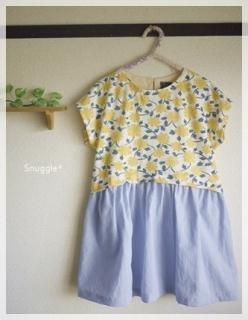 キッズワンピースのダウンロードパターン】｜snuggle*pattern