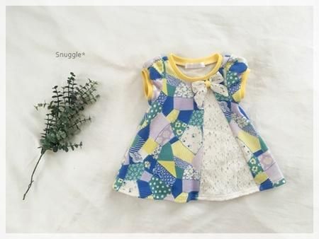 Snuggle Pattern 子供服とベビー服のダウンロード型紙