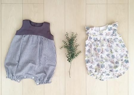 Snuggle Pattern 子供服とベビー服のダウンロード型紙