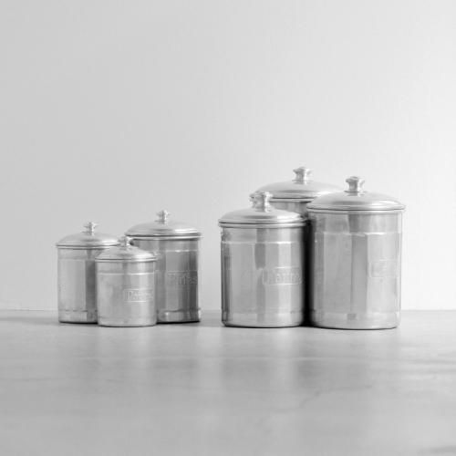 6 Stackable Canisters Set