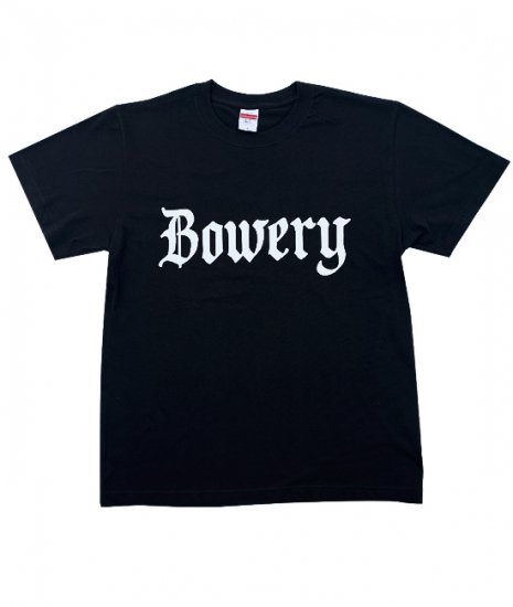 <img class='new_mark_img1' src='https://img.shop-pro.jp/img/new/icons47.gif' style='border:none;display:inline;margin:0px;padding:0px;width:auto;' />BOWERY Tshirts BLK