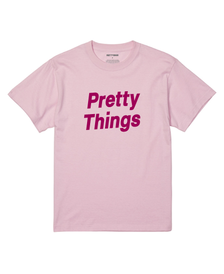 PRETTY THINGS SONIC T-shirts    L.Pink  Dark Pink