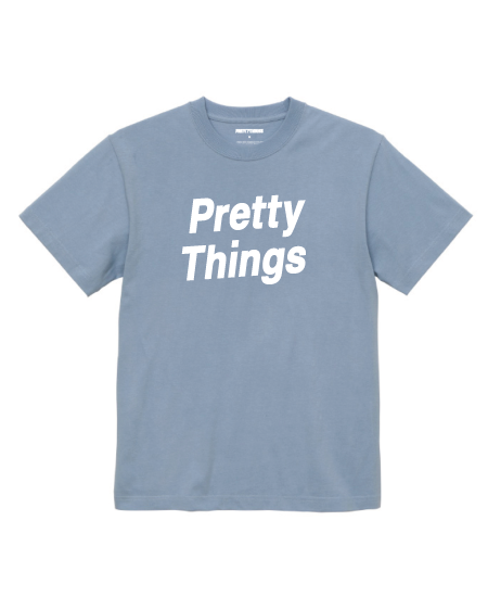 <img class='new_mark_img1' src='https://img.shop-pro.jp/img/new/icons5.gif' style='border:none;display:inline;margin:0px;padding:0px;width:auto;' />PRETTY THINGS SONIC T-shirts    Acid Blue  White