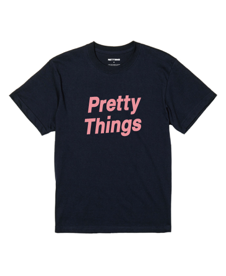 <img class='new_mark_img1' src='https://img.shop-pro.jp/img/new/icons5.gif' style='border:none;display:inline;margin:0px;padding:0px;width:auto;' />PRETTY THINGS SONIC T-shirts     NAVY  Neon Orange Pink