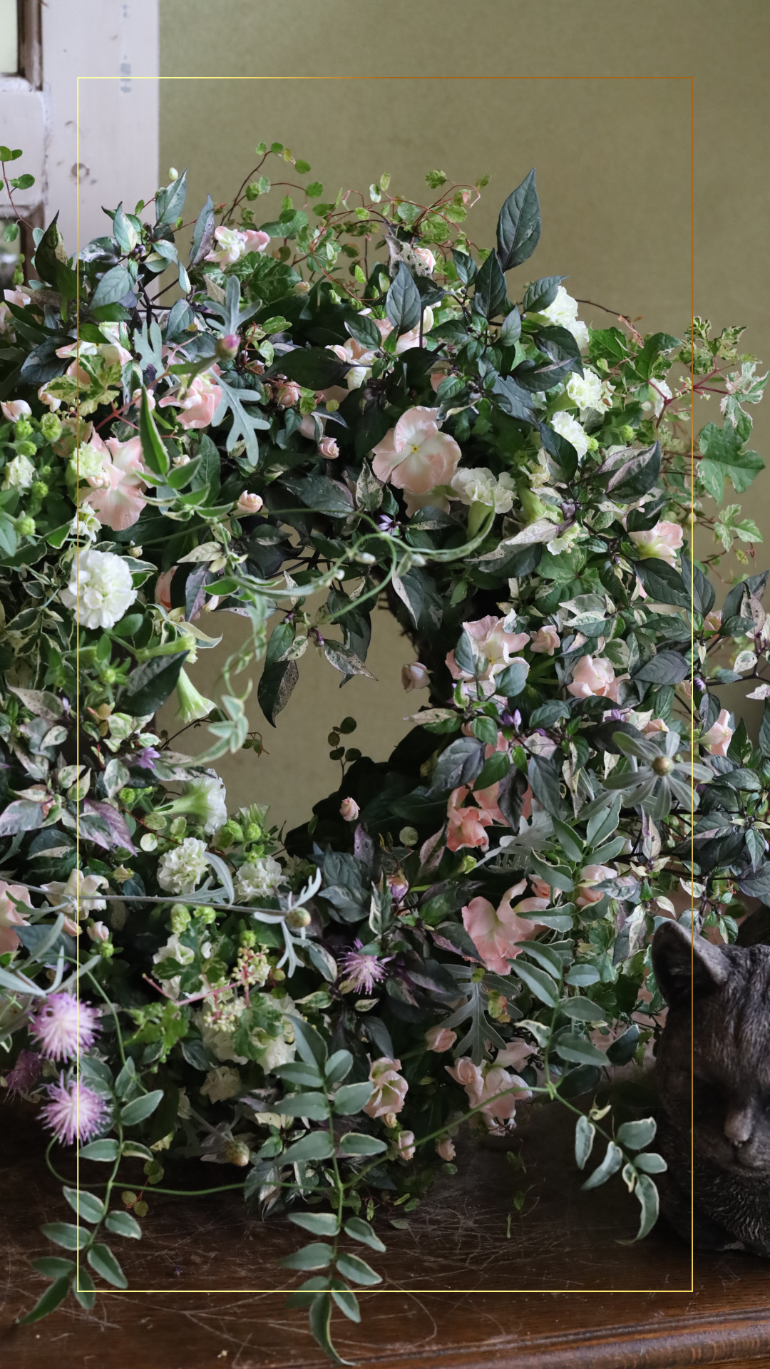 <img class='new_mark_img1' src='https://img.shop-pro.jp/img/new/icons14.gif' style='border:none;display:inline;margin:0px;padding:0px;width:auto;' />【花苗セット】日々草メルモのリースが作れる花苗セット