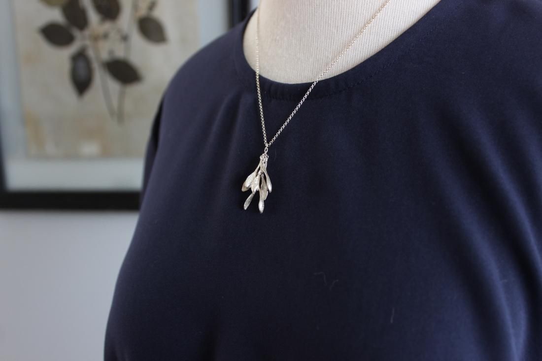 ヤドリギ　ネックレス SILVER ネックレス やどりぎ No. 1 | Hangai SILVER JEWELRY