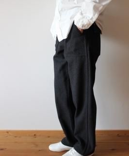 A16155 or Slow ウールヘリンボーン　ベイカーパンツ　ネイビー　1 A16155 or Slow ウールヘリンボーン ベイカーパンツ ネイビー 1