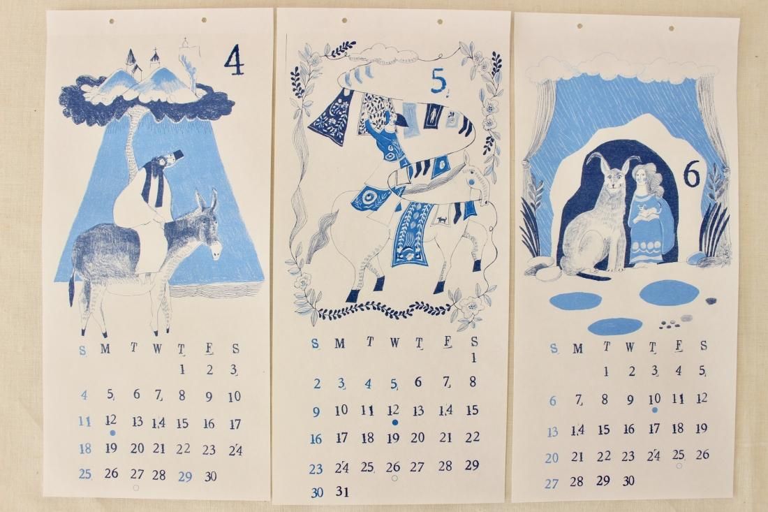 白水麻耶子さん青シリーズ原画額付き 白水麻耶子さん青シリーズ原画額付き