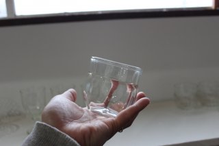 くるみ丸グラス / 太縞