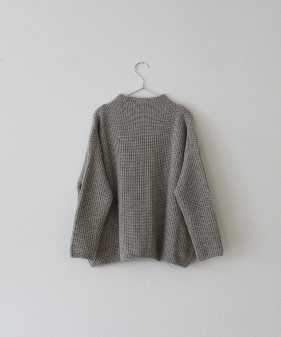 evam eva E233K177 ウールフォックスプルオーバー - タチバナストア