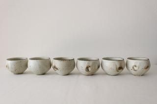 【未使用】十河隆史　白釉ミニ7点セット 十河 隆史（陶芸） - タチバナストア tachibana store