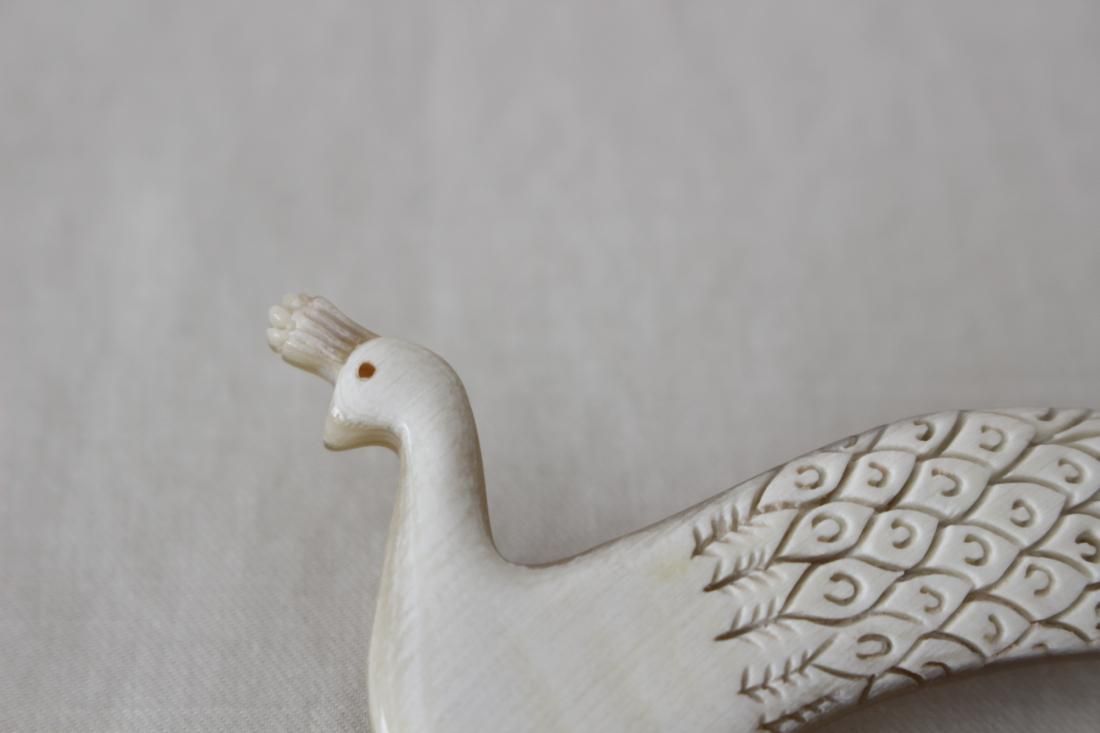 BISOU* 孔雀ブローチ - タチバナストア tachibana store