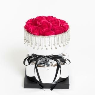 フープブーケ❤︎ホワイト Flower.ページ popping flower top～ﾎﾟｯﾋﾟﾝｸﾞﾌﾗﾜｰﾄｯﾌﾟ | flower