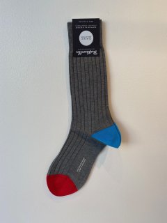 Pantherella  mens socks portobello mid grey mix