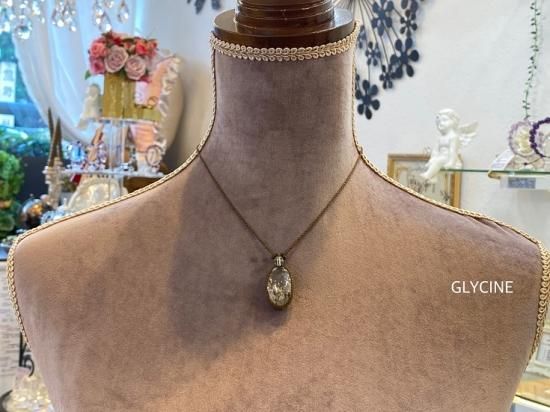 天然石マクラメ編みネックレス（サイズ調節可能タイプ）No.09-16