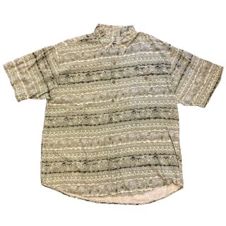90s cotton  rayon shirt