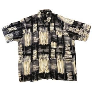90s Manhattan rayon short sleeve  shirt