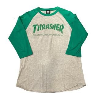 thrasher raglan  sleeve