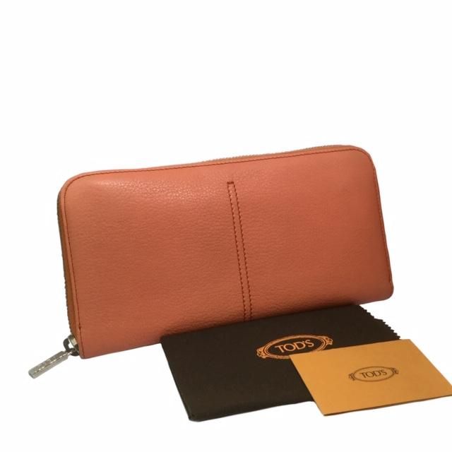 値下げしました!】トッズ/TODS/ラウンドファスナー長財布/長 値下げしました!】トッズ/TODS/ラウンドファスナー長財布/長