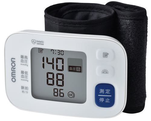 新品☆オムロン 手首式血圧計 HEM-6183☆大きな画面 コンパクト