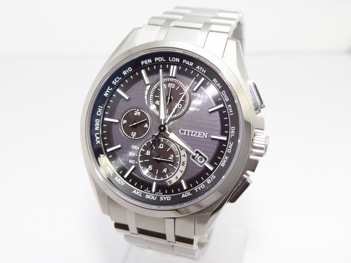 シチズン/エコドライブ/アテッサ/H804-T018696/ブラック系文字盤