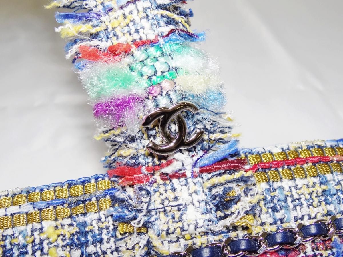 極美品✨️シャネル ツイード カチューシャ ココマーク マルチカラー 箱付き 楽天市場】極美品 CHANEL シャネル ツイード ジャケット マルチ