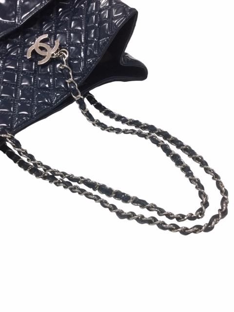 値下げしました!】シャネル/CHANEL/エナメル/チェーントート 値下げしました!】シャネル/CHANEL/エナメル/チェーントート