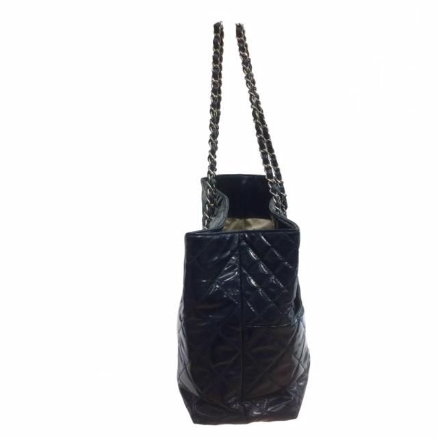 値下げしました!】シャネル/CHANEL/エナメル/チェーントートバッグ
